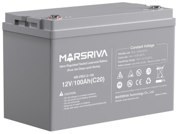 Акумуляторна батарея MARSRIVA Pure Gel 12 - 100 AH (MR-PBG12-100)