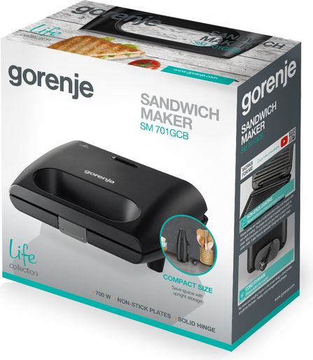 Бутербродниця GORENJE SM701GCB
