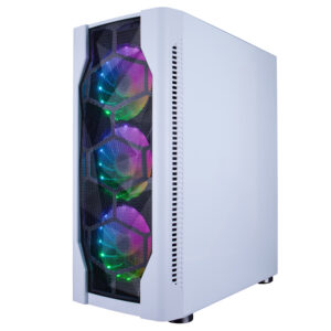 Корпус 1stPlayer D4-WH-4F1-W White без БЖ (5)