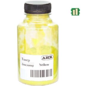 Тонер+девелопер+чіп АНК для Kyocera Ecosys PA3500/MA3500, TK-5370 бутль 140г Yellow (50000578)