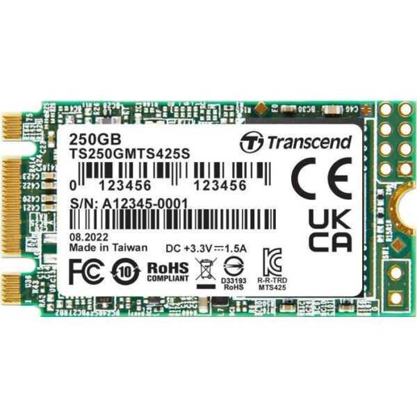 Накопичувач M.2 SSD 250GB Transcend (TS250GMTS425S)