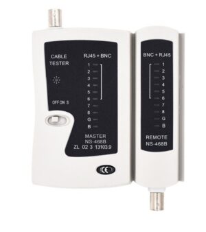 Тестер для локальної мережі Merlion RJ-45 + BNC (NS468BNC)