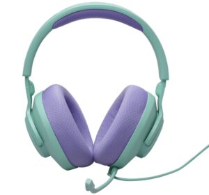 Навушники JBL Quantum 100M2 Cyan (JBLQTUM100M2CYN)