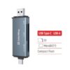 Кардрідер ColorWay USB 2.0/USB-C to CF/SD/MicroSD (CW-CR-01) (4)