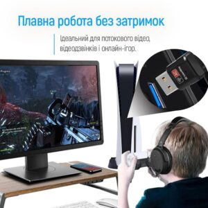 Безпровідний Wi-Fi адаптер ColorWay Wi-Fi 2.4 ГГц