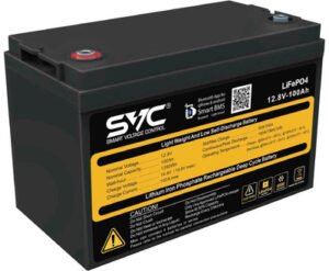Акумуляторна батарея SVC LiFePO4 12.8V - 100 Ah (1280Wh) Smart BT (1)
