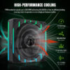 Вентилятор GameMax Tornado T12 ARGB-R 120*120*25 3pin (2)